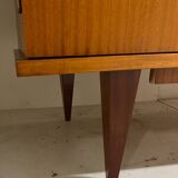 Vintage wardrobe with compass feet from the 60s