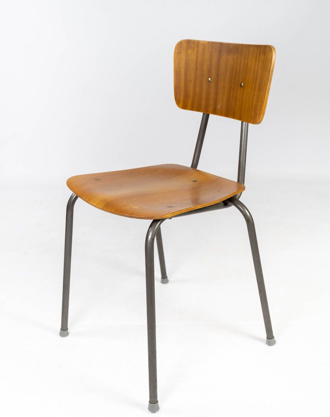 Set of two danish design teak office chairs