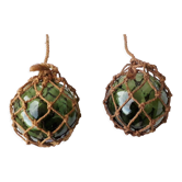 Paire de boules marines