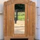 Armoire parisienne art déco chêne massif brut