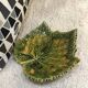 Vallauris ceramic leaf