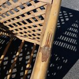 Square pot cover in bamboo