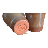 Set of 2 stoneware glasses C. Meridiano Vila Real