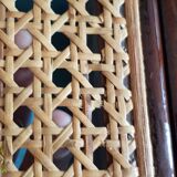 Suite of 6 chairs sleigh Baumann vintage redone