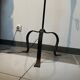 Wrought iron floor lamp/torchere 1950