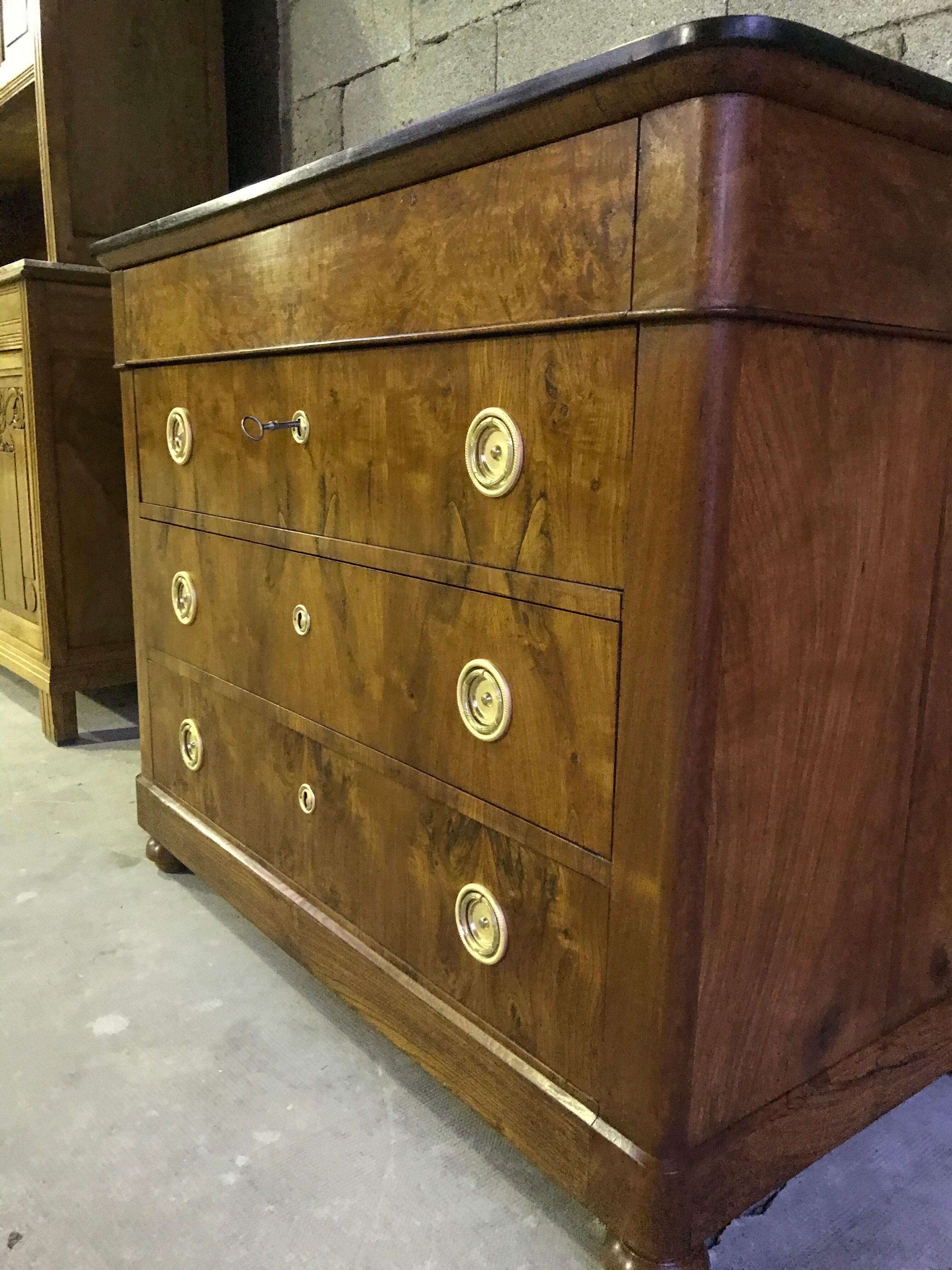 Empire period restored dresser