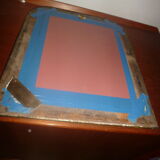Mirror 1900 plaster dore 34x41cm