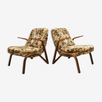 Midcentury modern arm chairs ‘hairpin legs’