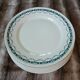 6 assiettes plates anciennes en Terre de fer
