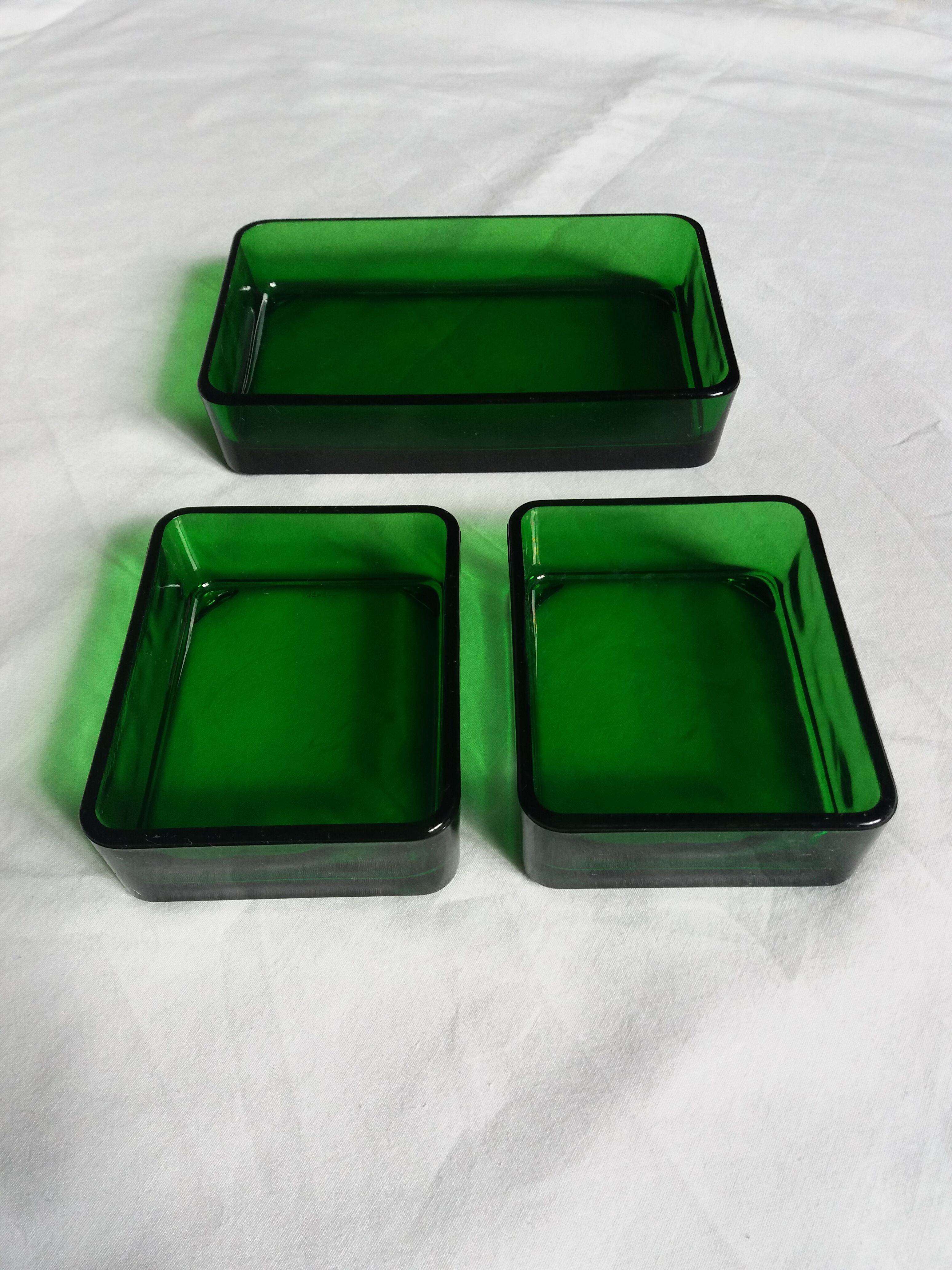 Glass ramekins