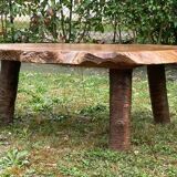 Elm wood table