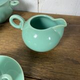 Service à café vert céladon