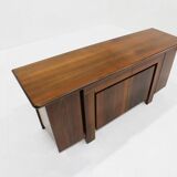 Vintage Italian walnut sideboard 1960s