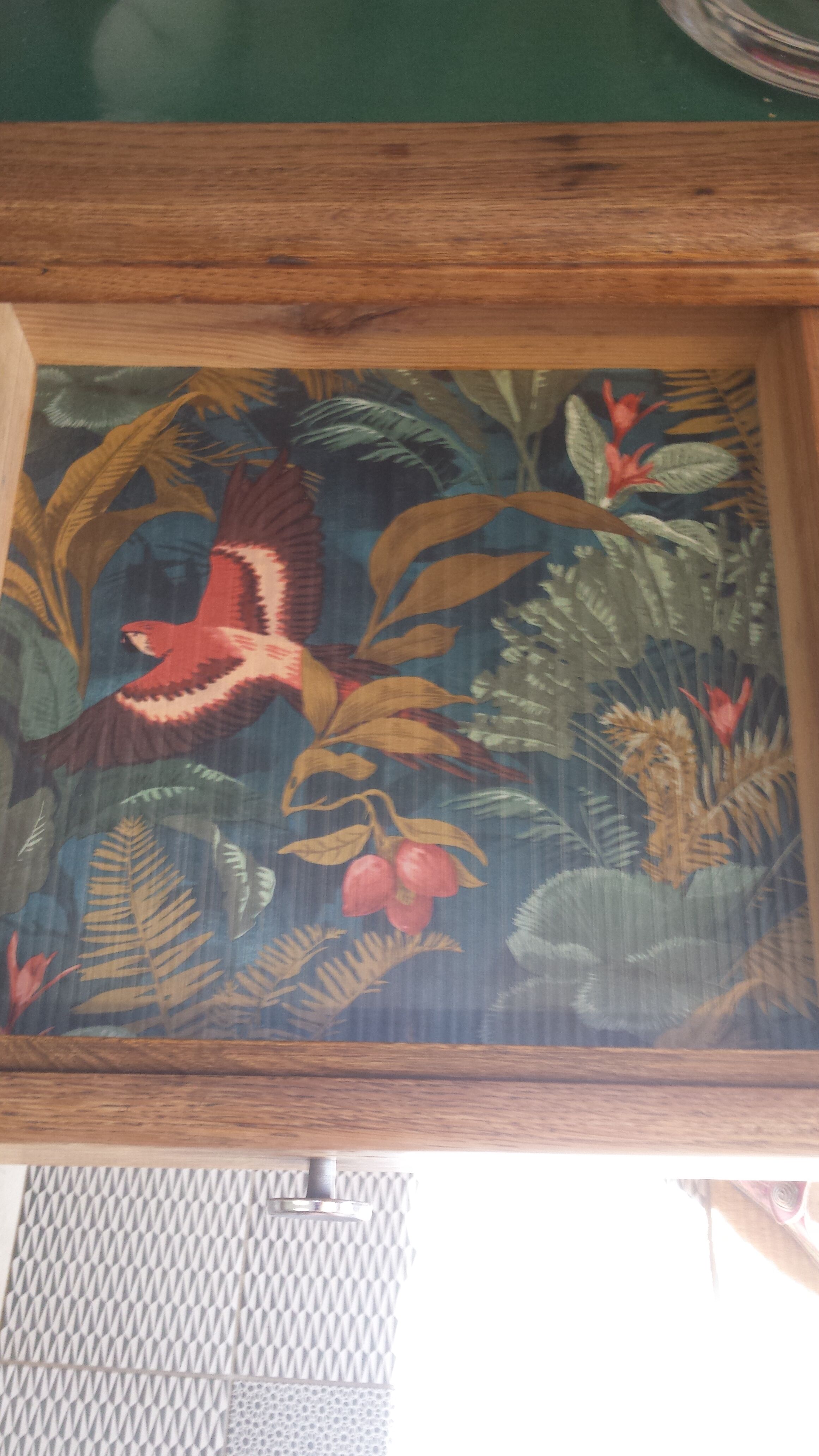 Mado dark green balatum buffet