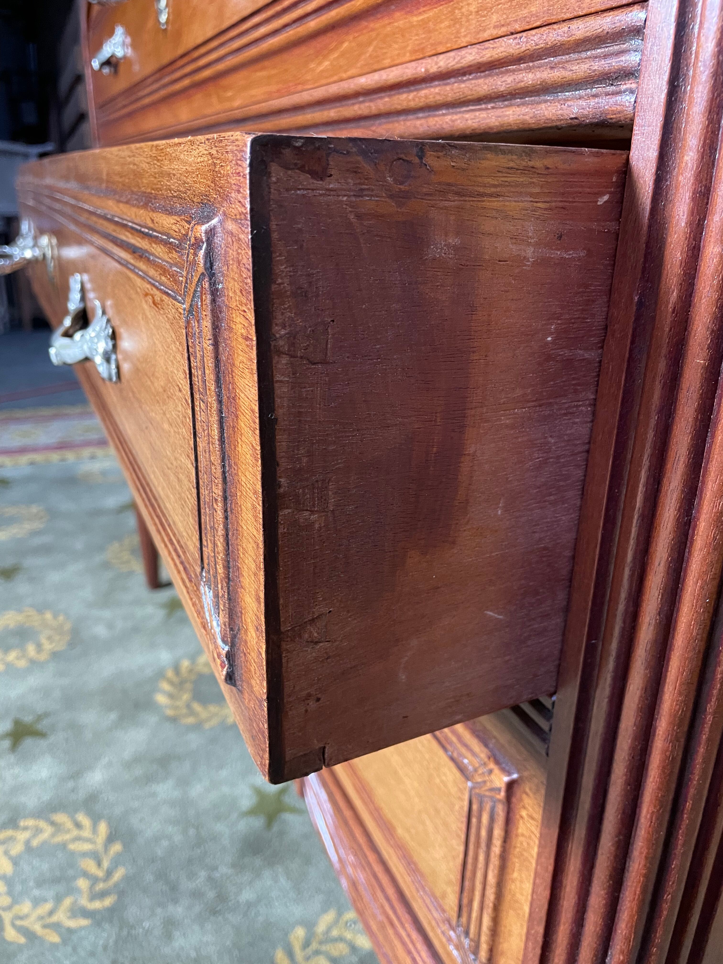 Restored Art Deco chest of drawers