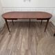 Table en teck ovale vintage