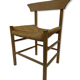 Chaise scandinave 1960