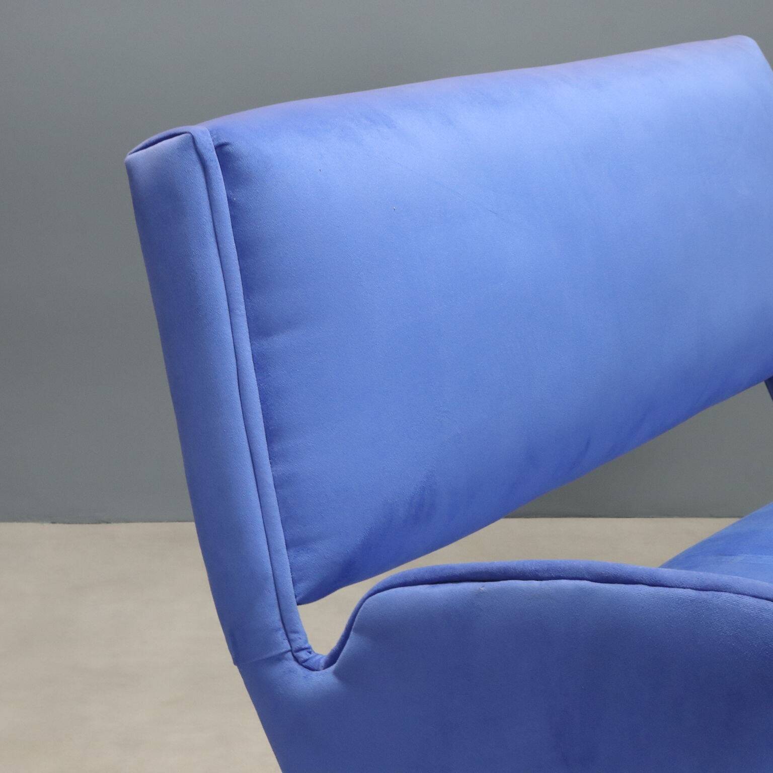 Coussin de canapé vintage en velours, modèle original des années 1960