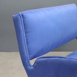 Coussin de canapé vintage en velours, modèle original des années 1960