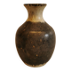 Danish designed vase in hares fur glaze from the 1960s.