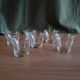 Lot de six verrines