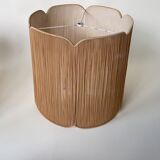 Pair of Mustard String Lampshades