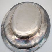 Silver metal tray. Art deco. Armand Frénais