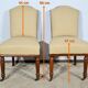 Paire de Chaises en Acajou de Cuba, époque Restauration – Début XIXe