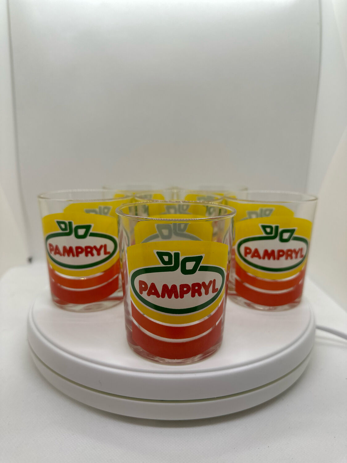 6 juice glasses pampril