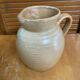 Old pichet gres village beige 1960s made in france vintage #e33