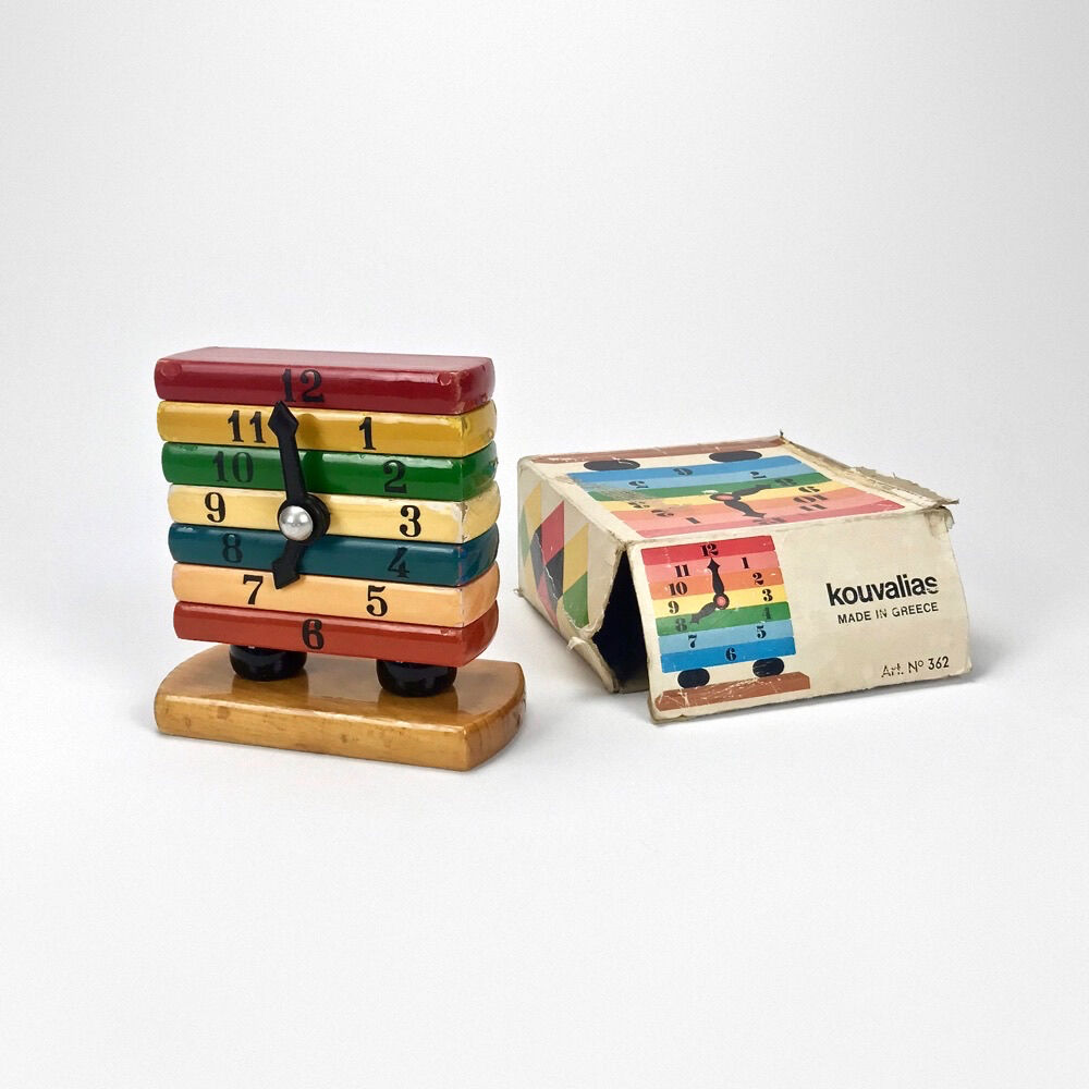 Jouet pendule en bois de marque Kouvalias