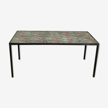 Vintage earthenware coffee table