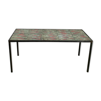 Vintage earthenware coffee table