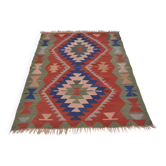 Small Vintage Multicolour Kilim Rug sku 1663