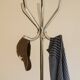 Vintage chrome coat rack
