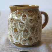 pretty milk jug from Sarreguemines in very good condition