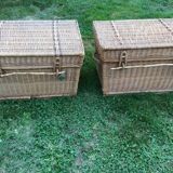 Vintage travel trunks