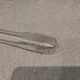 Pince à sucre métal argenté orfèvre Christofle modèle Vendome 13cm