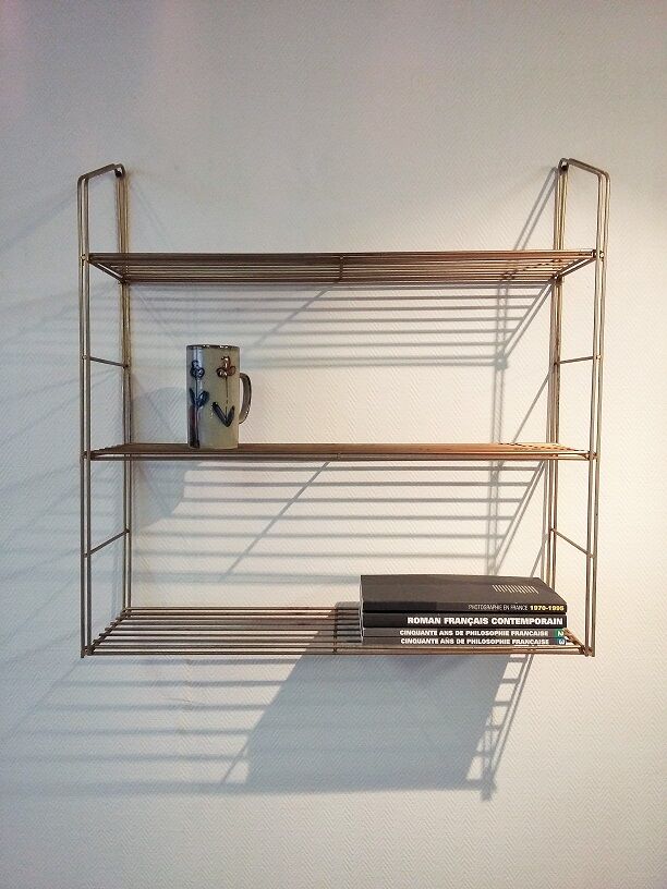 Shelf wall metal vintage
