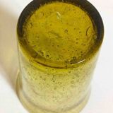 Biot bubble glass vase from the 70s, height 25 cm