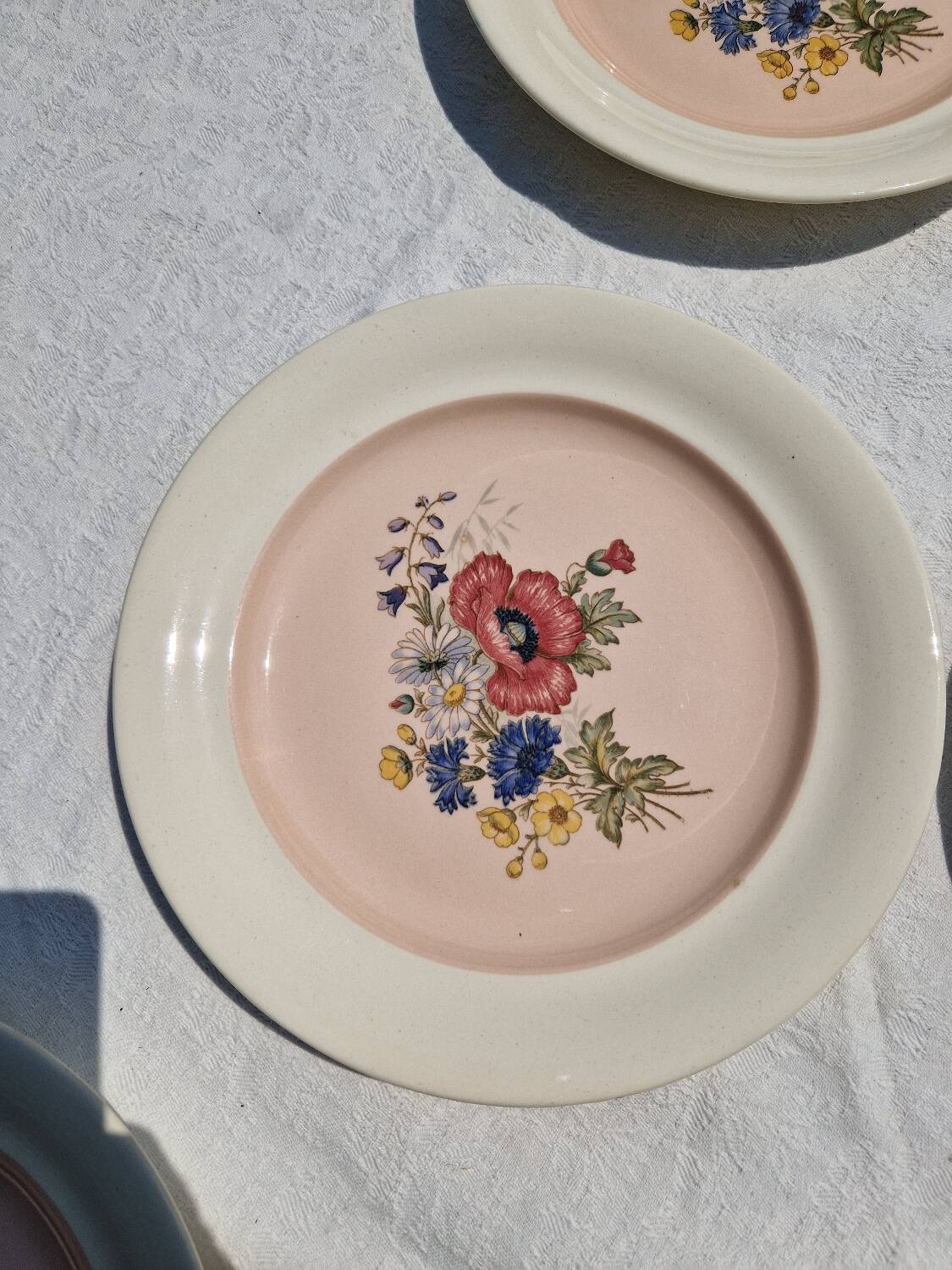 9 villeroy et boch porcelain dinner plates model 1584 25 cm