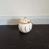 Old earthenware mustard