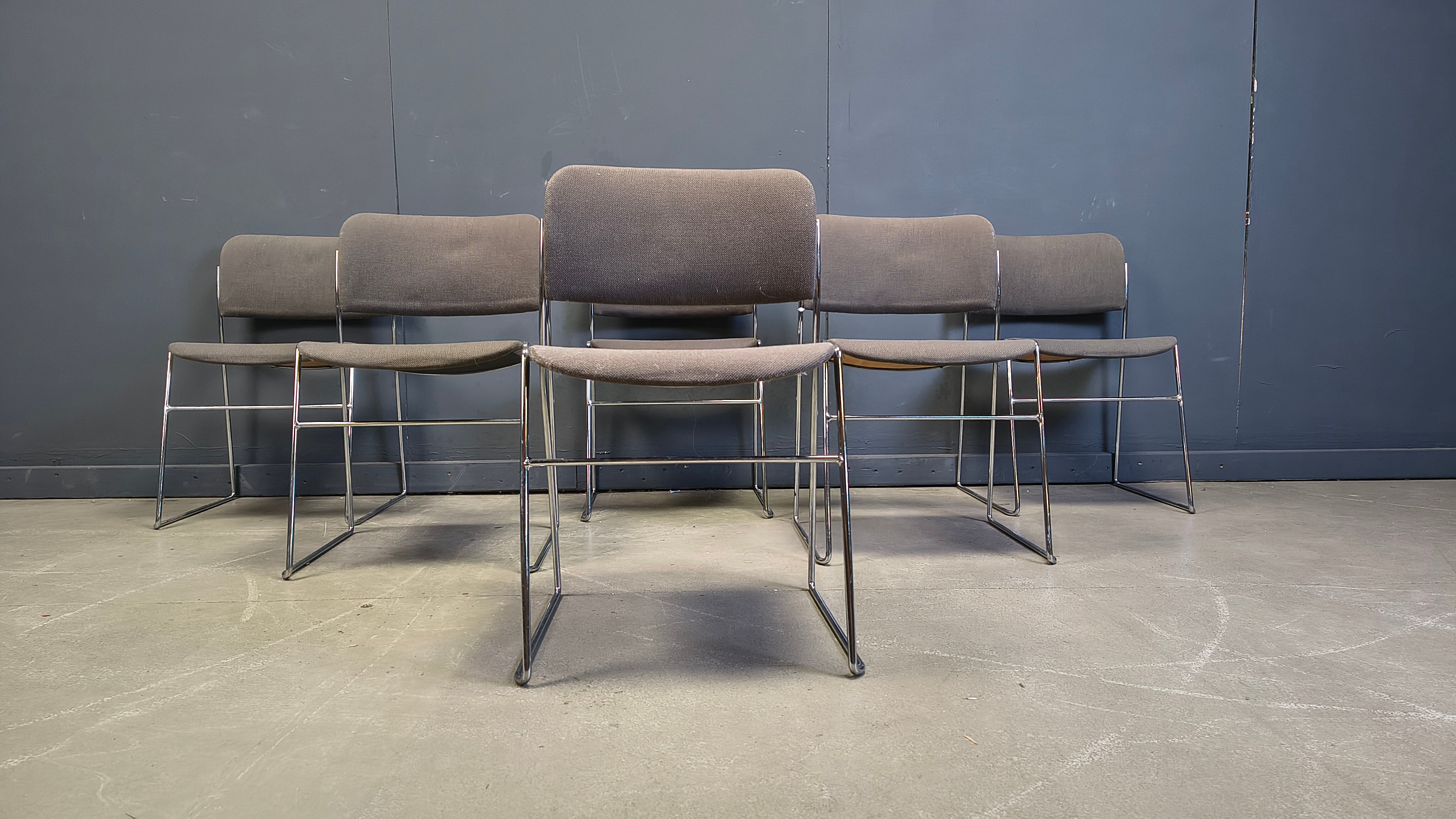 40/4 chairs by David Rowland for Seid International, 1970s