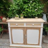 Parisian white buffet and wood Thuileries