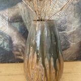 vase en grès flammé Art Déco