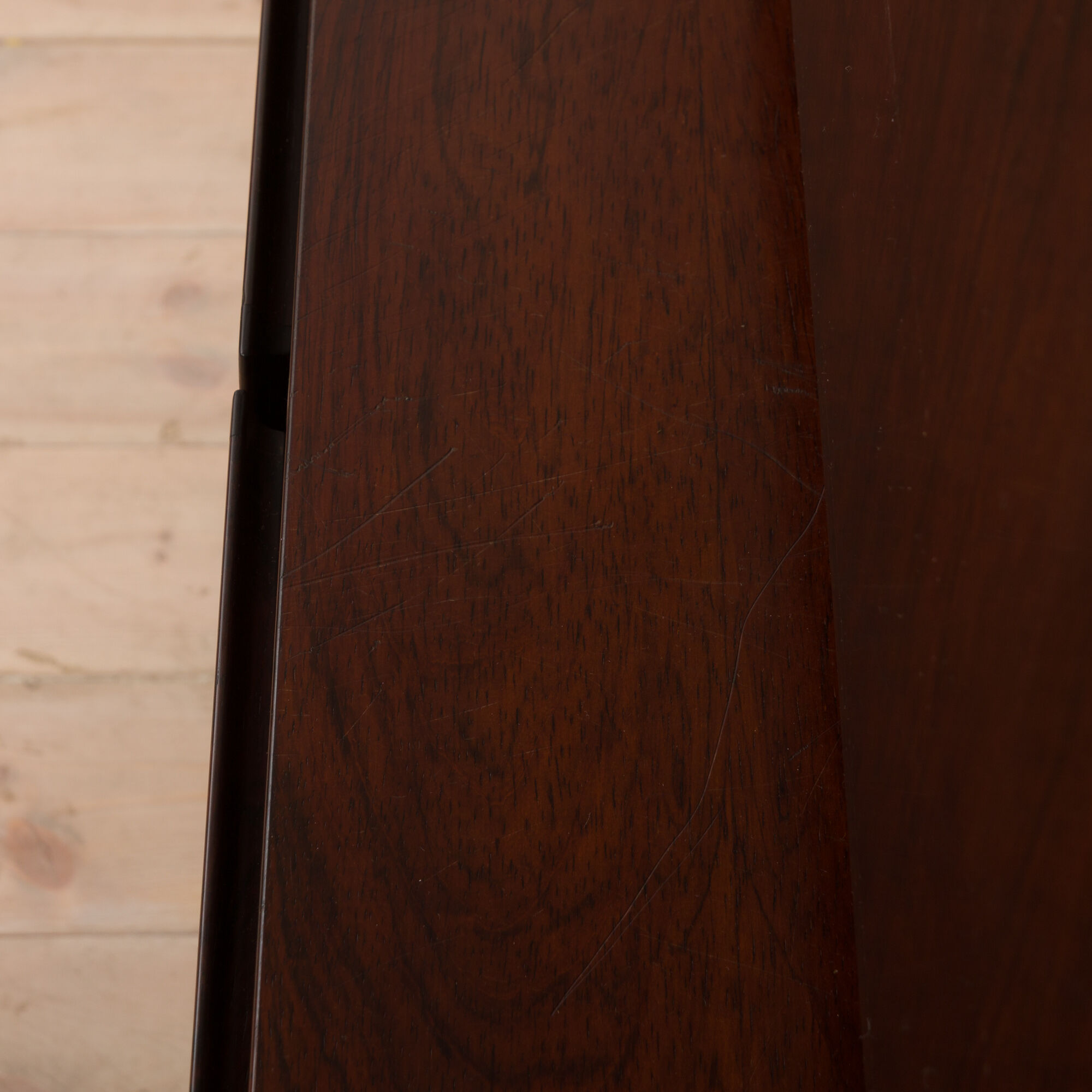 Omann Jun rosewood bookcase with secretaire