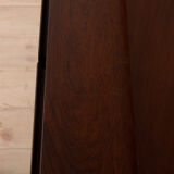 Omann Jun rosewood bookcase with secretaire