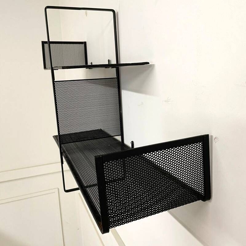 Wall shelf, 1956, Mathieu MATEGOT, perforated sheet metal