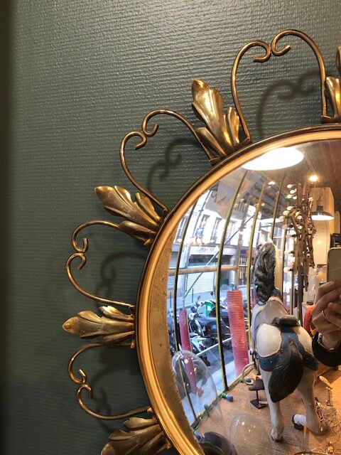 Vintage witch mirror