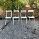 4 chaises bistrot vintage